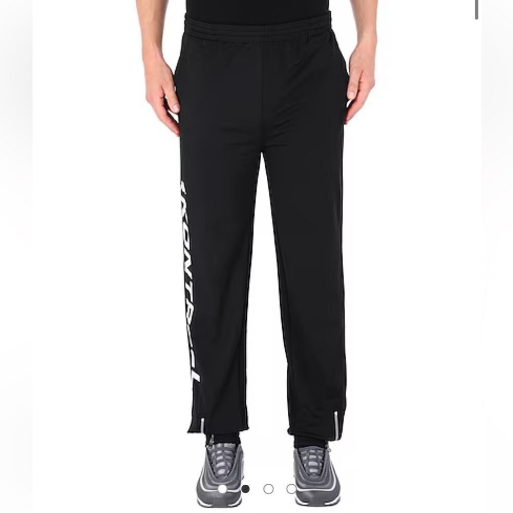 Kappa Kontrol Men’s Black Sweatpants(Size Medium)